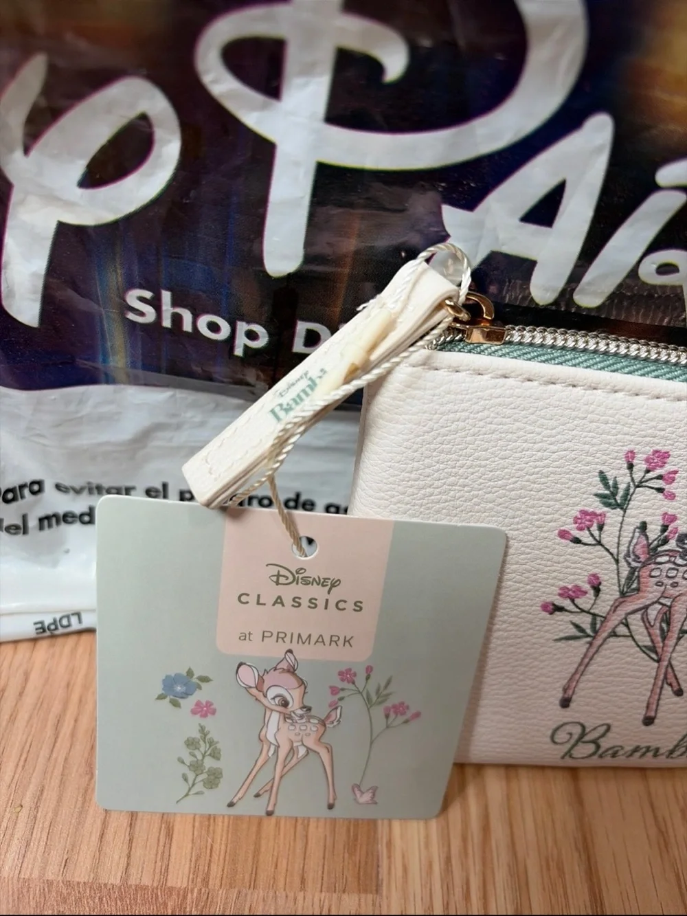 Disney Bambi Faux Leather Coin Purse *Primark*-NEW